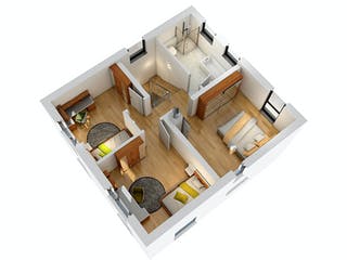 Massivhaus Stadtvilla STV 107 von Ytong Bausatzhaus, Stadtvilla Grundriss 4