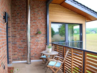 Fertighaus Pultdachhaus Modern von Zimmerer-Profibau Schlüsselfertig ab 550000€, Pultdachhaus Außenansicht 5